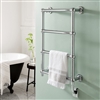 BathSelect Stainless Steel Electric Bar Towel Warmer In Chrome Finish