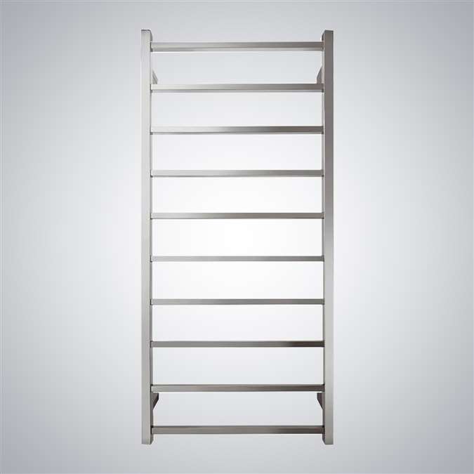 BathSelect Stainless Steel Electric Bar Towel Warmer In Chrome Finish