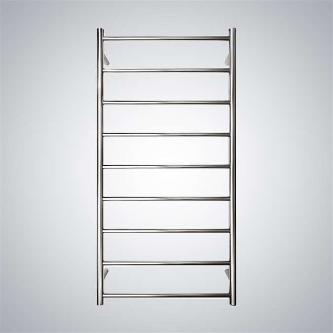 BathSelect Stainless Steel Electric Bar Towel Warmer In Chrome Finish