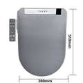 BathSelect High Quality Intelligent Smart Toilet Seat Cover In Silver