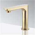 BathSelect Commercial Brushed Gold Touchless Automatic Sensor Faucet