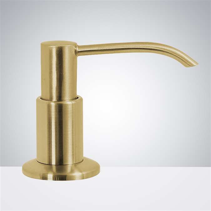 Buy Rio Stainless Steel Brushed Gold Commercial Liquid Soap Dispenser