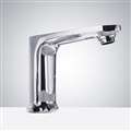 BathSelect Chrome Finish Commercial Automatic Touchless Sensor Faucet