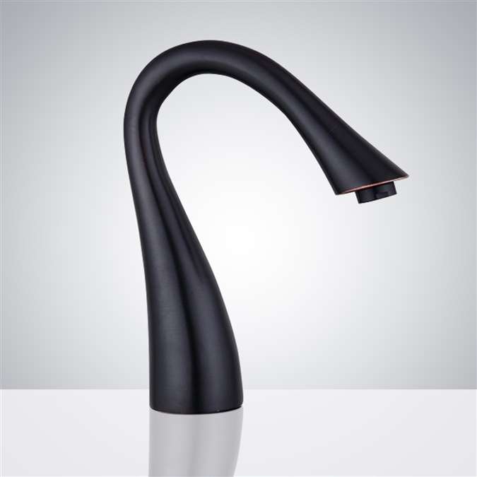 Bathselect Deck Mount Commercial Oil Rubbed Bronze Hands-free Motion Sensor Faucet