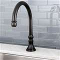 Bathselect Hotel  Commercial Gooseneck Oil Rubbed Bronze Automatic Sensor Faucet