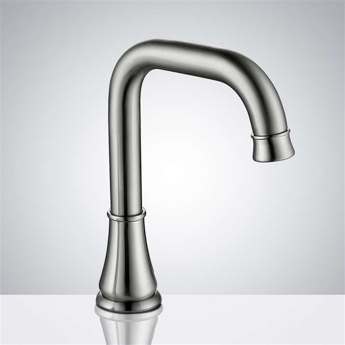 Bathselect Commercial Brushed Nickel Automatic Touchless Sensor Faucet