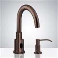 Bathselect Light Oil Rubbed Bronze Bathroom sensor motion faucets