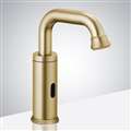 Marsala Commercial Brushed Gold Touchless Automatic Sensor Faucet