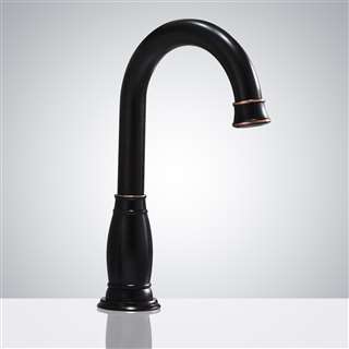 Bathselect Hotel Commercial Matte Black Automatic Touchless Sensor Faucet