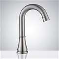 Bathselect Aversa Brushed Nickel Commercial Automatic Touchless Sensor Faucet