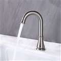 Bathselect Aversa Hotel  Brushed Nickel Commercial Automatic Touchless Sensor Faucet