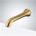 BathSelect Gold Elephant Trunk Commercial Handsfree Motion Sensor Faucet