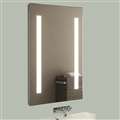 LED Lighted Bathroom Makeup Mirror with Defogger & Sensor Touch Switch