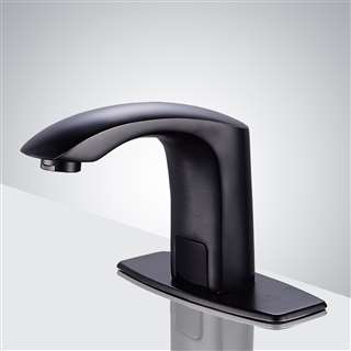 Naples Matte Black Commercial Automatic Motion Sensor Faucet