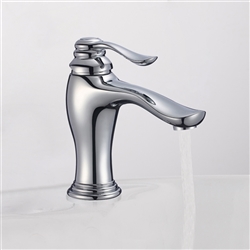 Toulon Single Handle Deck Mount Bathroom Sink Faucet