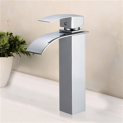 Naples Single Handle Deck Mount Bathroom Sink Faucet