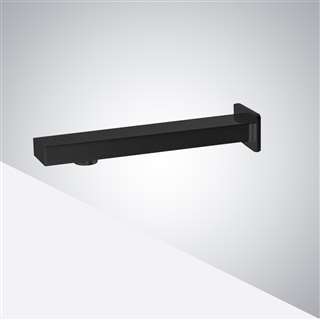 Denver Wall Mounted Square Automatic Matte Black Sensor Faucet