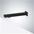 Denver Hotel Wall Mounted Square Automatic Matte Black Sensor Faucet