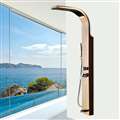 Almeria Shower Panel with Rainfall & Body Massage Jet