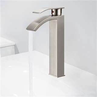 Genoa Single Handle Deck Mount Bathroom Sink Faucet