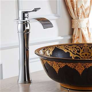 Leon Hotel Single Handle Bathroom Sink Faucet with Drain