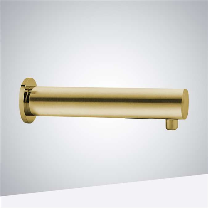 BathSelect Brushed Gold Wall Mount Commercial Automatic Soap Dispenser