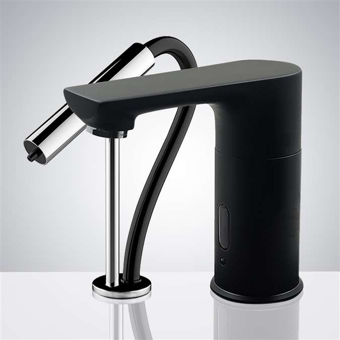 hands free automatic commercial bathroom sink faucets sensor faucets and soap dispenser for lavatory