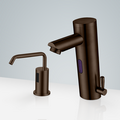 BathSelect Sète Motion Sensor Faucet & Automatic Soap Dispenser in Oil Rubbed Bronze