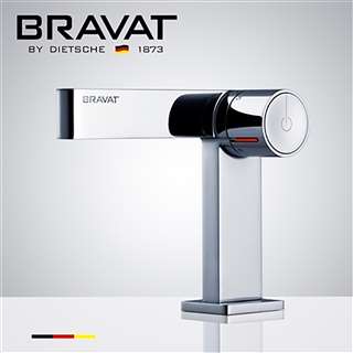 Hotel Bravat Chrome Finish Automatic Sensor Faucet