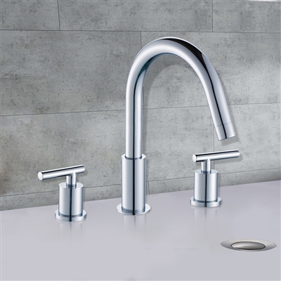 Genoa Dual Handle Bathroom Sink Faucet