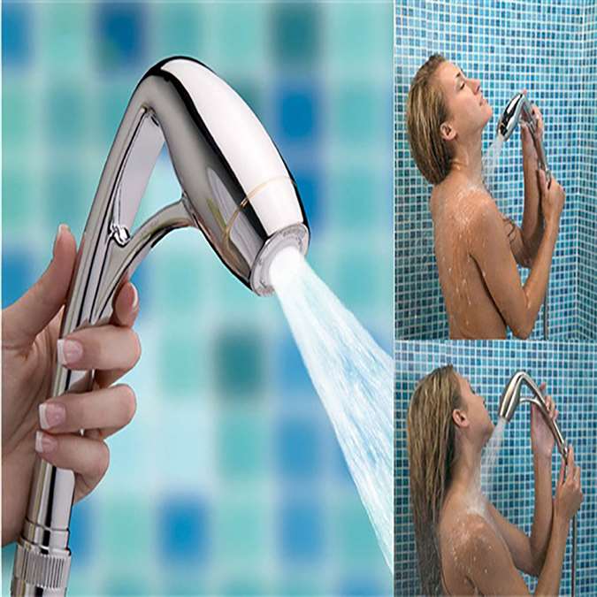 Hand Held High Pressure Massage Shower