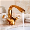 Nord Antique Double Handle Bathroom Sink Faucet