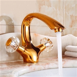 Nord Antique Double Handle Bathroom Sink Faucet