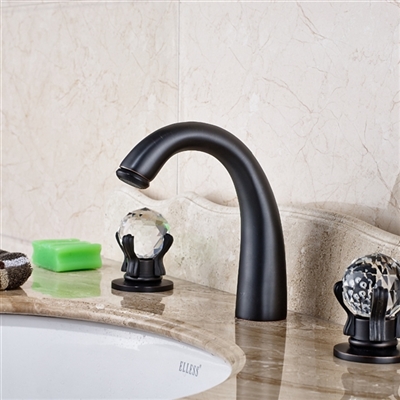 Elateia Oil Rubbed Bronze Bathroom Sink Faucet