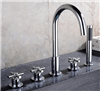 Reims Deck-Mount 5 Piece Bathtub Faucet