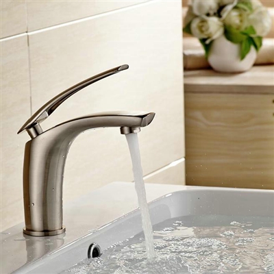 Ancona Deck Mount Single Handle Faucet with Hot/Cold Water Mixer