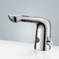 BathSelect Chrome Finish Commercial Temperature Control Wave Electronic Automatic Sensor Faucet