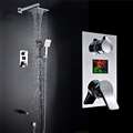 Roman Chrome Finish Shower Set with Digital Mixer