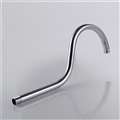 Calais 14" Shower arm with Flange in Chrome Finish