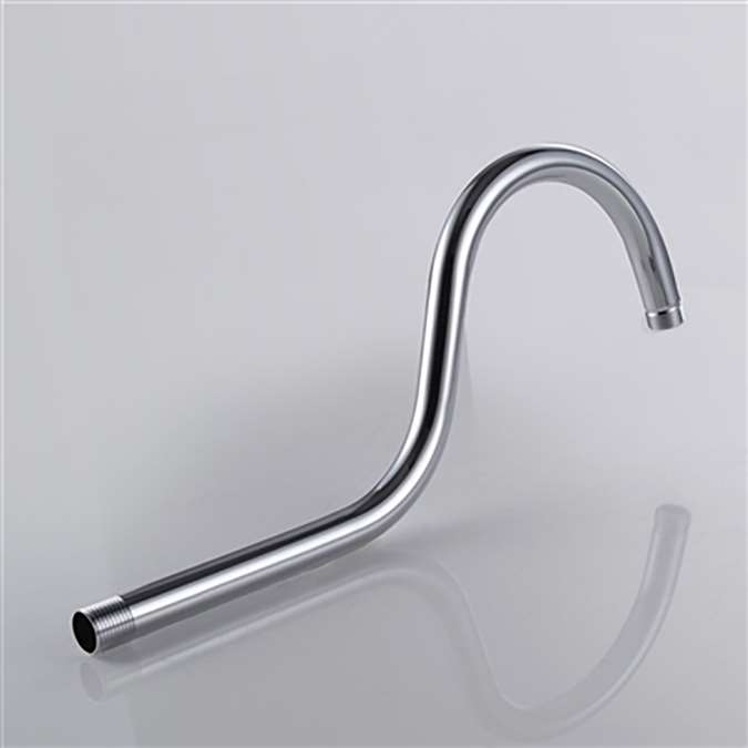 Calais 14" Shower arm with Flange in Chrome Finish