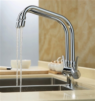 Creteil Double Pipe Hot & Cold Kitchen Sink Faucet