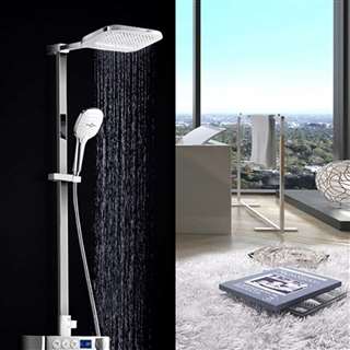 Hotel Florence Wall Mount Shower Set with Digital Mixer