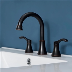 BathSelect Montlhery Oil Rubbed Bronze Widespread Basin Faucet