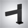 BathSelect Cortina Matte Black Single Handle Hot And Cold Basin Faucet