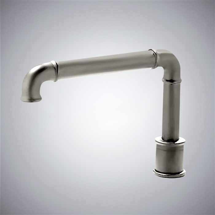 BathSelect Taranto Gun Metal Gray Touchless Motion Sensor Faucet