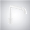 BathSelect Taranto Matte White Touchless Automatic Motion Sensor Faucet