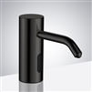 Brio Hotel Commercial Dark Oil Rubbed Bronze Brass Deck Mount Automatic Liquid Soap Dispenser