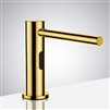 Lenox Hotel Commercial Deck Mount Motion Sensor Soap Dispenser In Shiny Gold Finish