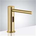 Lenox Commercial Deck Mount Motion Sensor Soap Dispenser In  Brushed Gold Finish