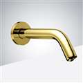 Luna Commercial Wall Mount Motion Sensor Foam Soap Dispenser In Shiny Gold Finish